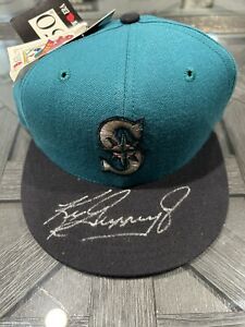 KEN GRIFFEY JR Signed Seattle Mariners Hat