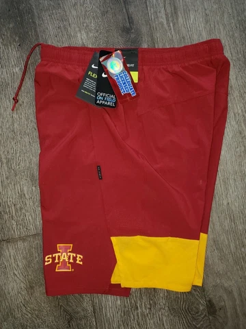 Nike Iowa State Cyclones  On- Field Training Shorts Cover