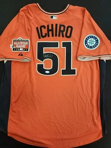 Ichiro Suzuki Signed Authentic 2007 SF All-Star Jersey Seattle Mariners JSA  - Picture 1 of 10