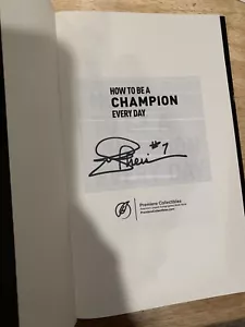 SIGNED How To Be A Champion Every Day By Joe Theisman HC 1/1 +COA - Picture 1 of 9