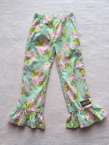 Matilda Jane Hello Lovely Pink Roses Big Ruffles Size 6 EEUC - Picture 1 of 3