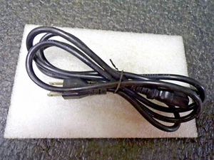DELL MONITOR POWER CORD, CSA TYPE LL81924 18AWGX3C 1OA/125V, 6 FT, BLACK, (RG) - Picture 1 of 5