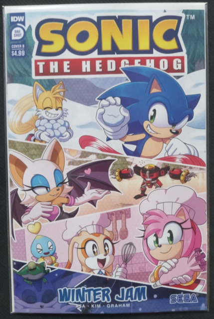 Sonic The Hedgehog IDW Issue #60 Online Variant Exclusive NEW NM