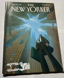 The New Yorker Full Magazine September 30 1996 Upwardly Mobile by Eric Drooker - Picture 1 of 8