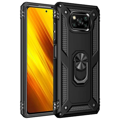 Funda Carcasa Magnética Anillo Grado Militar para Xiaomi Poco X3 NFC / X3 Pro - Imagen 1 de 4