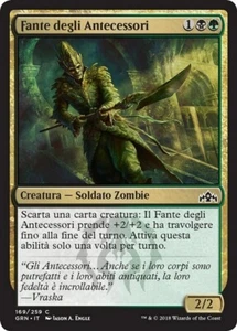 MTG Magic GRN Guilds of Ravnica - 1x ITA EX 169 C Fante degli Antecessori - Picture 1 of 1