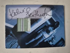 Paranormal Activity Katie Featherston Dual Autograph Costume Card Rare - Picture 1 of 3