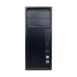 HP Z240 Tower i3-6100 16GB 512GB SSD WIN 10 - Picture 1 of 5