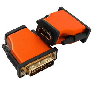 DVI 24+1 to HDMI Video Audio Extension Adapter Converter 4K - Male to Female - Picture 1 of 8