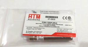 HTM Sensors FCM1-1202P-ARU4 Induktiver Näherungssensor 12mm Durchmesser, 2mm Reichweite - Bild 1 von 5