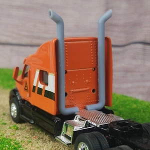 1:64 3D Printed Semi Truck Bull Horn 9" Exhaust Stacks Pair of 2 DCP/ERTL - Picture 1 of 1