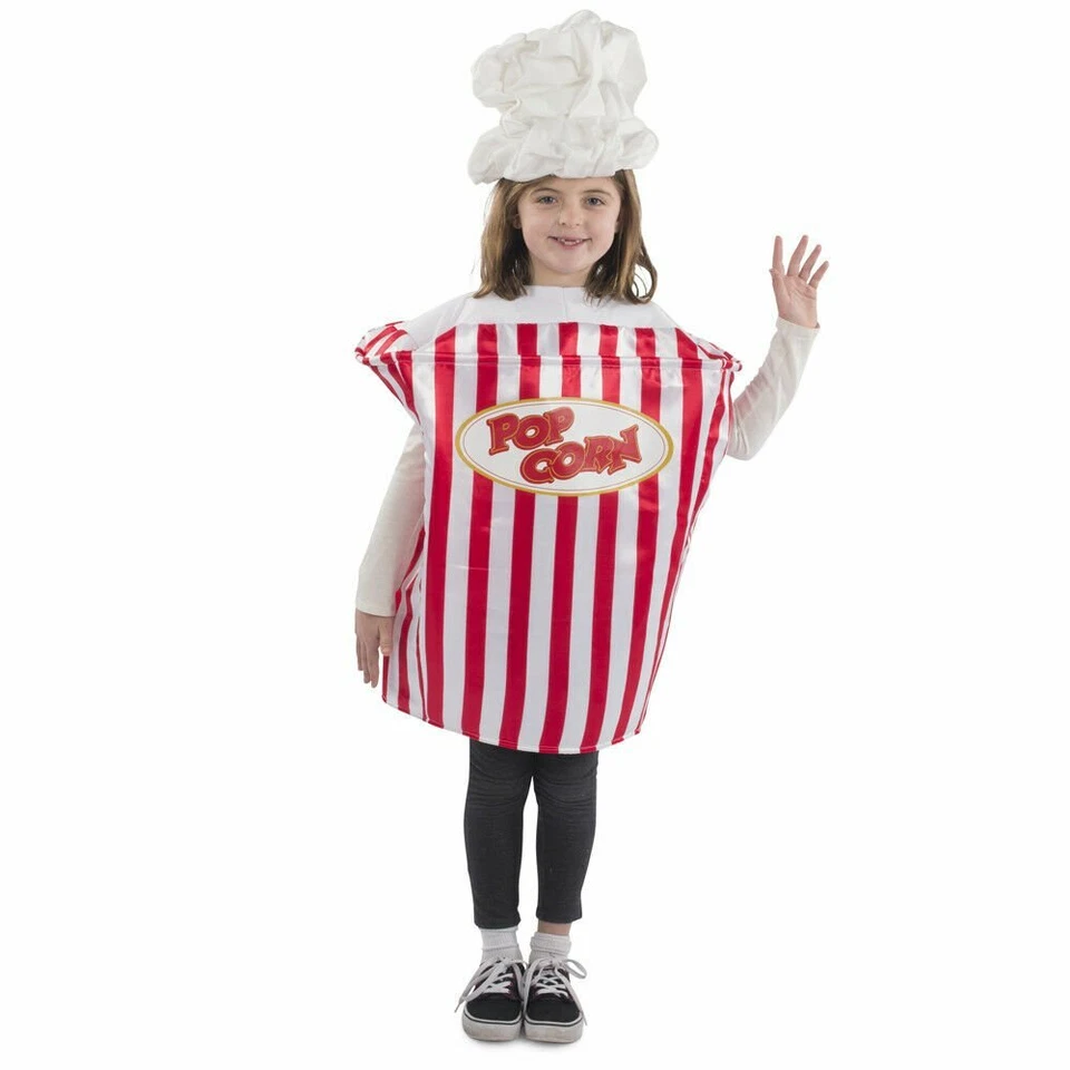 Disfraz de noche de película de palomitas de maíz para niños Dress Up America Foto 1 de 4