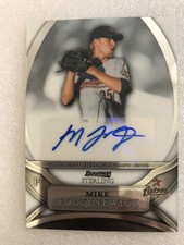 2010 Bowman Sterling Prospects Auto Silver Mike Foltynewicz #BSP-MF Auto