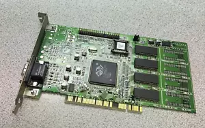ATI 3D Rage II +DVD 2mb 109-38800-00 PCI VGA video graphic card, ship today - Picture 1 of 3