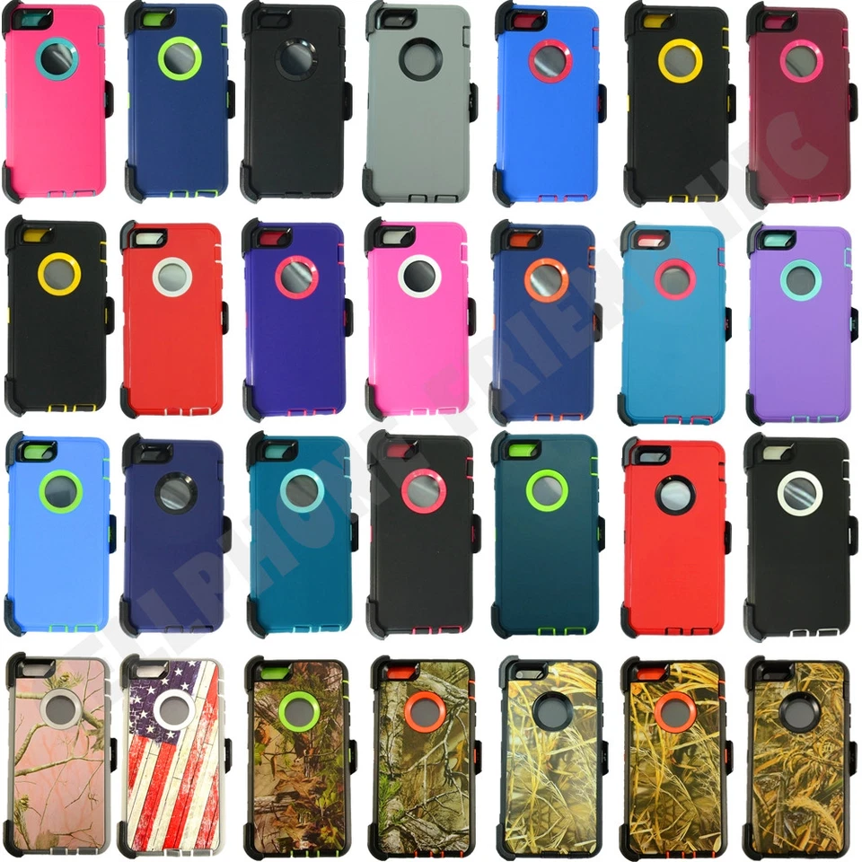 For Apple iPhone 6/6S Plus Defender Case Cover w/ Belt Clip fit Otterbox  - Image 1 of 4