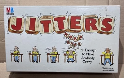 Jitters Word Game by Milton Bradley Complete Vintage 1987 - VGC - Image 1 of 4