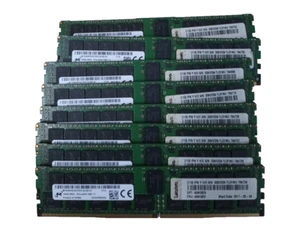 MICRON KIT OF 128GB (8 x 16GB) 2Rx4 PC4-2400T ECC Reg Server RAM Lenovo 46W0831 - Picture 1 of 6