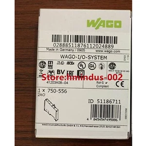 1 Stück 750-556 2-Kanal Analog Ausgang SPS Modul 750 556 WAGO Neu in Box Marke - Bild 1 von 4