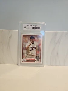 ๐๐ 2012 Topps #501 Matt Capps ๐ GRADED FGC10 MINT ๐๐ - Picture 1 of 2
