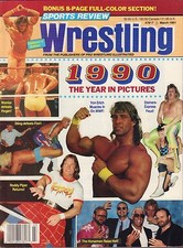 Sports Review Wrestling March 1991 1990 The Year in Pictures 110916DBE