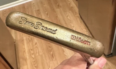 Vintage Wilson Staff Sam Snead Brass Blade 2-Way (35") Putter Golf Club w/ Grip - Image 1 of 4