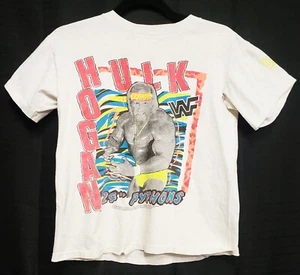 1990's - WWE Vintage Hulk Hogan Power Youth T-Shirt - Size Large - Picture 1 of 2