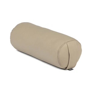 Yoga MINI BOLSTER ECO (Nackenrolle) Buchweizenschalen light taupe - Bild 1 von 6