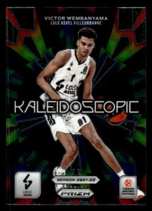Victor Wembanyama 2023-24 Panini Prizm EuroLeague #5 Kaleidoscopic - Bild 1 von 2