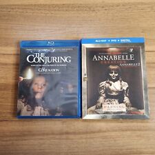 Annabelle Creation / The Conjuring (BluRay/DVD) 2 Films - Free Shipping!
