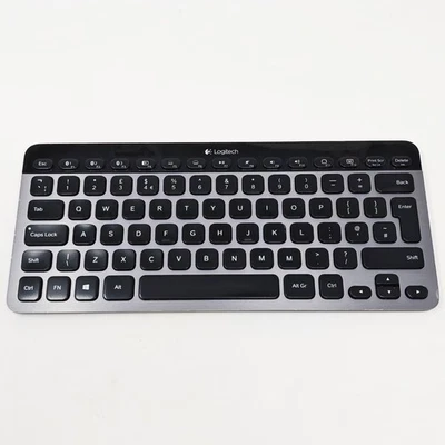 Clavier éclairé Bluetooth Logitech K810 UK QWERTY version mise en page - Photo 1/4