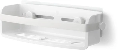 Umbra 1021300 Flex estante de ducha montado en la pared - blanco Foto 1 de 4