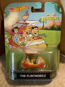 Hot Wheels Retro Entertainment The Flintstones The Flintmobile 2013 nuevo en paquete - Imagen 1 de 1