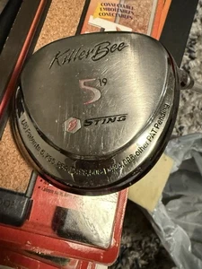 Killer Bee STING 5 Wood 19° Golf Club BullWhip Graphite Shaft RH Regular Flex - Picture 1 of 7
