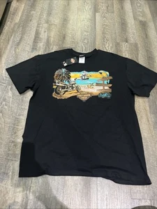 Camiseta Harley Davidson Grand Cayman 2012 nueva con etiquetas para motocicleta talla XL - Imagen 1 de 10