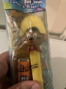 NIP Vintage LOONEY TUNES SPEEDY GONZALES PEZ DISPENSER w/CANDY - 1990's - Picture 1 of 6