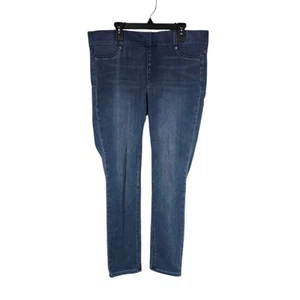 NYDJ Not Your Daughter's Jeans 10P Joanie Skinny Pull-On Leggings Blue Denim - Picture 1 of 7