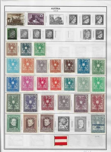 AUSTRIA  BALANCE OF COLLECTION     ( LOT 6626 ) - Picture 1 of 2