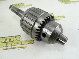 JACOBS USA 18N BALL BEARING SUPER DRILL CHUCK 1/8"-3/4" RANGE 3MT *PARTS REPAIR* - Picture 1 of 7