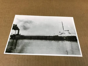 Fotografía vintage de barco Otto M. Reiss - 6,5" x 9,5" - Imagen 1 de 5
