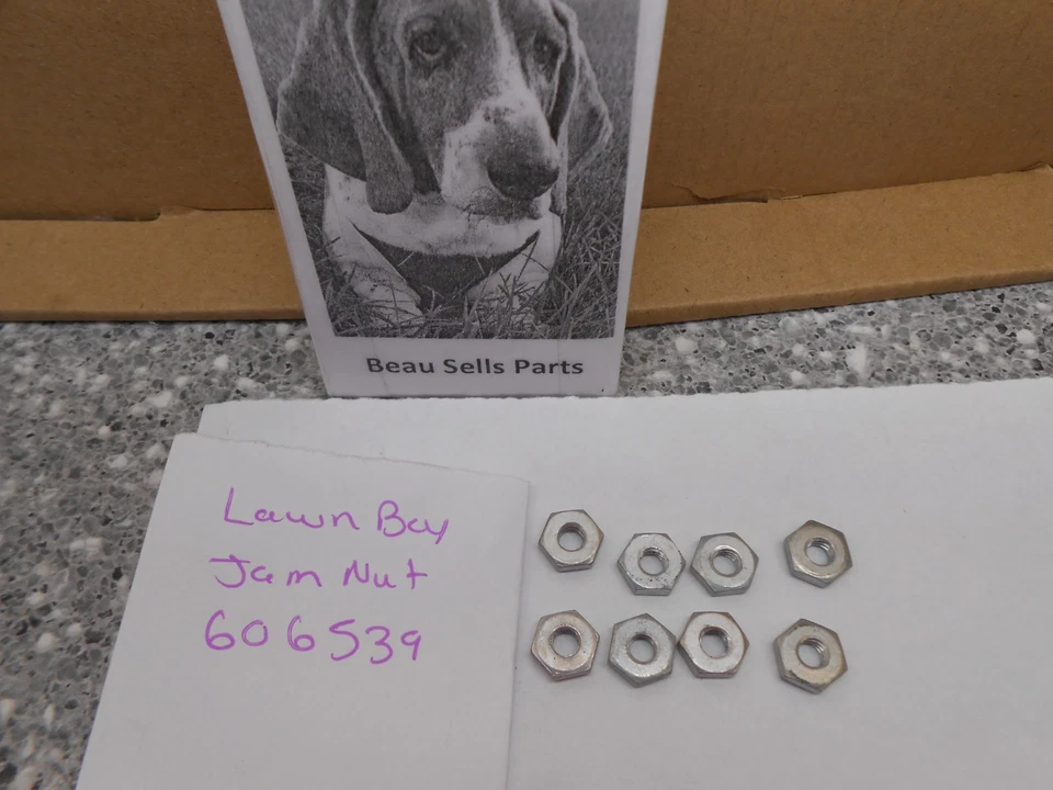 Lote de 8 tuercas de mermelada Lawn-Boy 606539 Foto 1 de 1