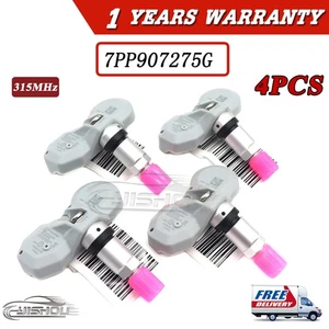 Set of 4 New Tire Pressure Sensor TPMS for Porsche Audi VW 315MHz 7PP907275G - Picture 1 of 12