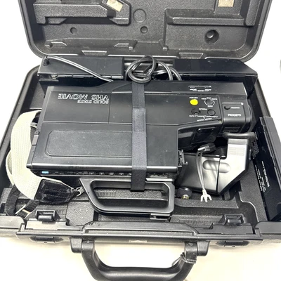 SEARS Flying Erase Head LXI Series VHS Movie 12xCCD Camcorder Recorder-Untested - Image 1 of 4