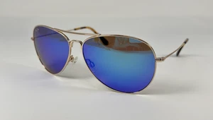 Maui Jim Mavericks MJ264-16 Gold Blau Hawaii Polarisierte Sonnenbrille - Bild 1 von 14