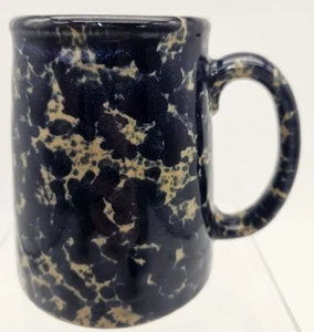 Taza vintage de ágata azul Bennington Potter Vermont años 60 - Imagen 1 de 7