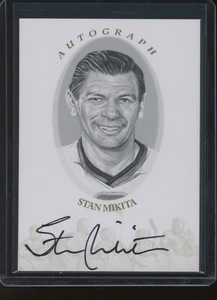 2010-11 ITG Enshrined Hockey Stan Mikita #A-SM Silver Version Autograph Auto - Picture 1 of 2