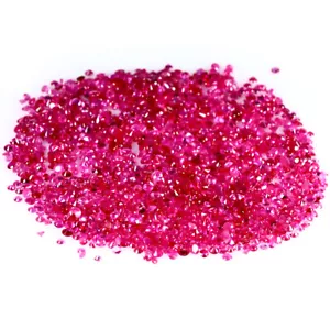 0.59 ct (20 pcs Lot) Good-looking CALIBRATED SIZE(2 x 2 mm) Round Shape Ruby - Picture 1 of 3