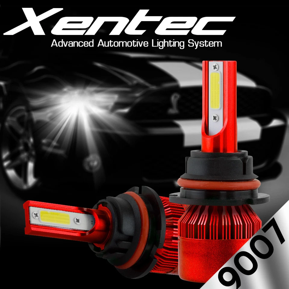 Kit de conversión de faros LED HID XENTEC 9007 HB5 6000K para Ford Ranger 1993-2011 Foto 1 de 4
