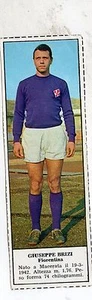 FIGURINA CALCIATORI TEMPO 1966-67 FIORENTINA BRIZI - Picture 1 of 1