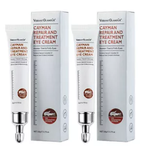 2 Pack Hyaluronic Acid Collagen Eye Cream Anti Aging Vitamin E Wrinkle Remover - Picture 1 of 13