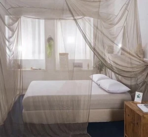 Faraday Protection Canopy EMF RF LF Reducing Radiation Shielding Mosquito Net - Picture 1 of 14